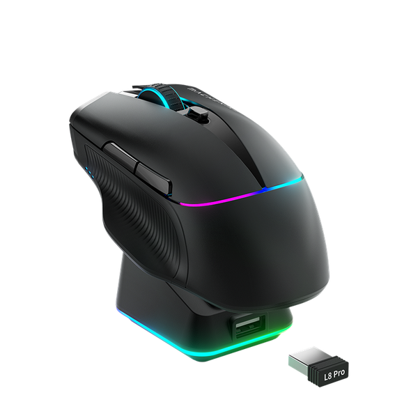 Chuột Chơi Game Không Dây - Machenike L8 Pro Dual-mode 2K