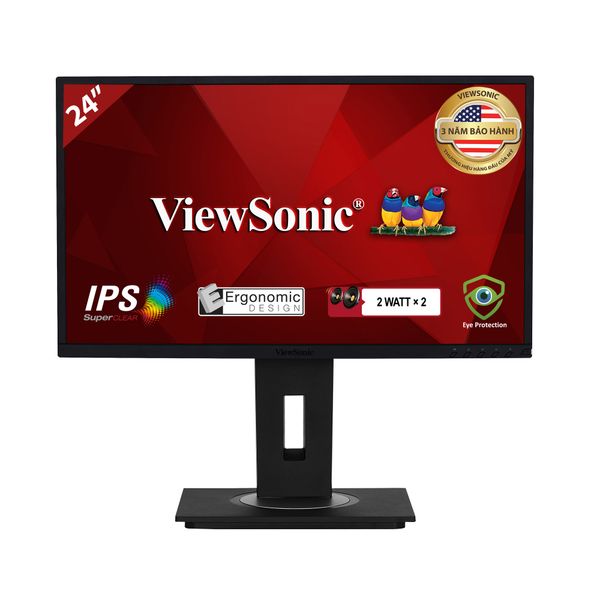 Màn Hình Máy Tính - ViewSonic VG2448 | 24Inch| IPS| FHD 1080p | 75Hz