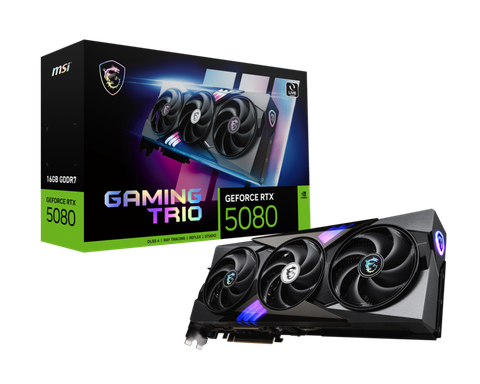 Card Màn Hình - MSI GeForce RTX™ 5080 16G GAMING TRIO