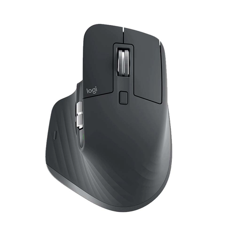 Chuột không dây Logitech MX Master 3S / Đen / Xám