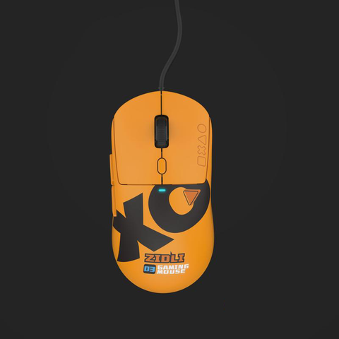 Chuột Có Dây - Zidli ZGM03 XO Gaming / Vàng