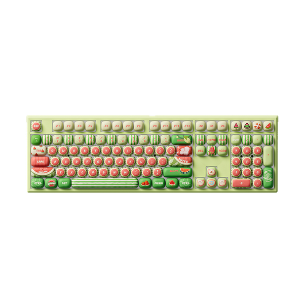 Bàn Phím Cơ Không Dây - MG108B Watermelon (RGB / Hotswap / Switch Piano Pro / Multi-mode)
