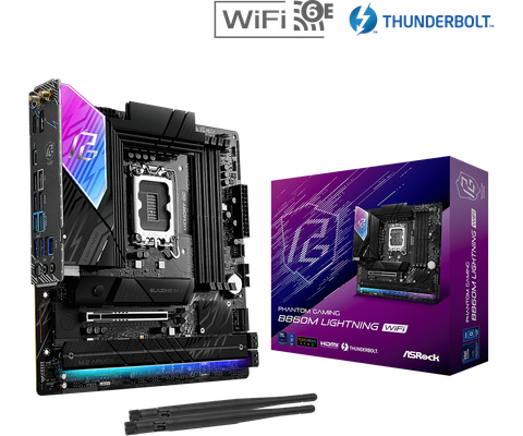 Mainboard - Asrock PHANTOM GAMING B860M Lightning WiFi