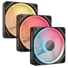 Bộ Ba Fan Máy Tính- Corsair iCUE LINK LX120-R RGB 120mm / Cánh Đảo
