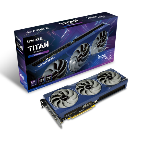 Card Màn Hình - SPARKLE Intel® Arc™ B580 TITAN OC / 12GB GDDR6