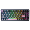 Bàn Phím Cơ Không Dây - Leobog Hi86 Black Pink