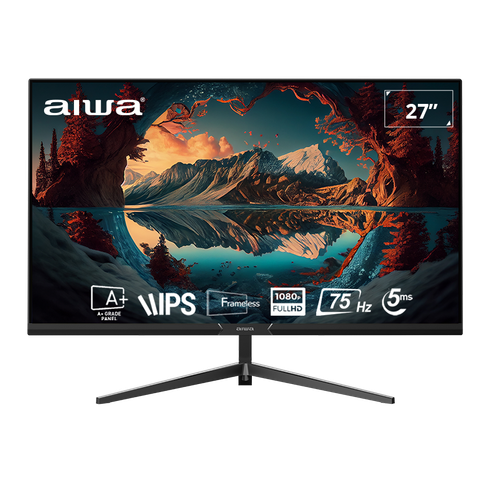 Màn Hình Máy Tính - AIWA MF270B-V 27Inch / 75Hz / IPS / FHD / 5ms