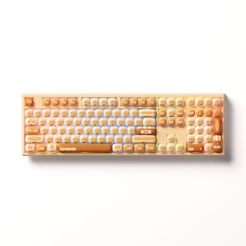 Bàn Phím Cơ Không Dây - MG108B Bun Wonderland (RGB / Hotswap / Switch Piano Pro / Multi-mode)