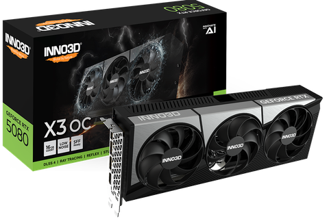 Card Màn Hình - Inno3D GeForce RTX 5080 X3 OC 16G