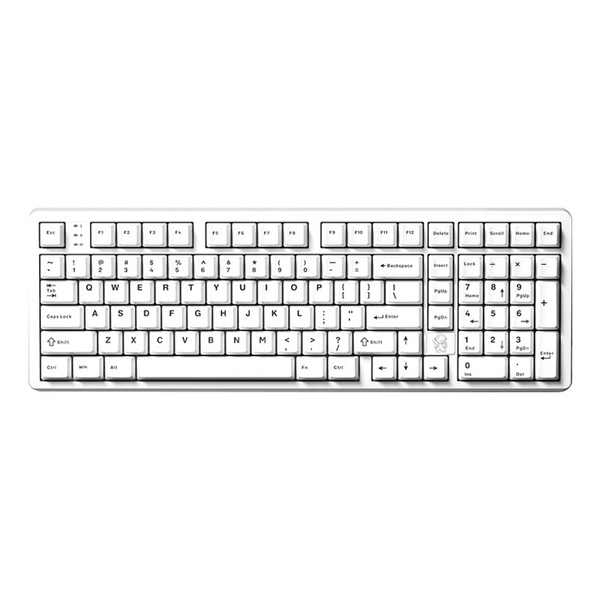 Bàn Phím Cơ Có Dây - Leobog Hi98 White
