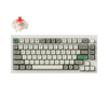 Bàn Phím Cơ Không Dây - Keychron Q1 Max Shell White / Wireless / Gateron Switch