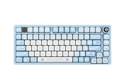 Bàn Phím Cơ Có Dây - Leobog Hi75 Blueberry Party