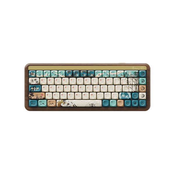 Bàn Phím Cơ Không Dây - AKKO MU01 Joy Of Life (Hotswaps, RGB, Multi-modes, Akko V3 Piano Pro Switch)