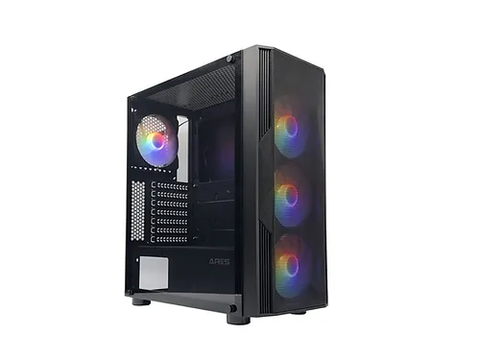 Case Máy Tính - Ares Anubis ATX (Kèm 4 Fan RGB)