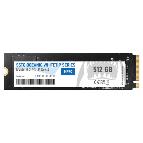 SSD SSTC Oceanic Whitetip Max-III Pro 512GB - PCIe 4.0 x4 | NvME M.2