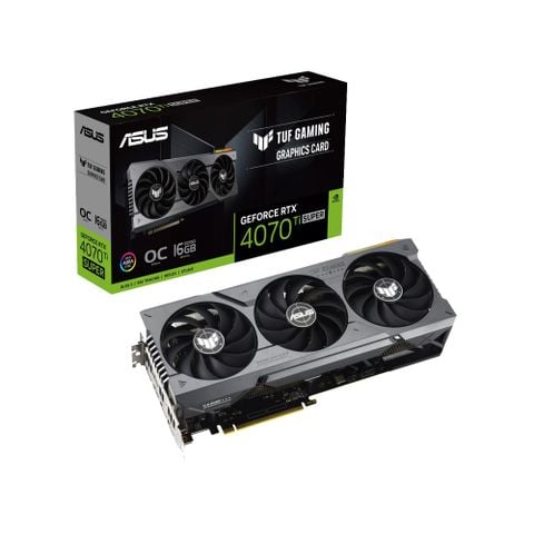 Card Màn Hình - VGA ASUS TUF Gaming GeForce RTX 4070 Ti SUPER OC Edition 16GB GDDR6X