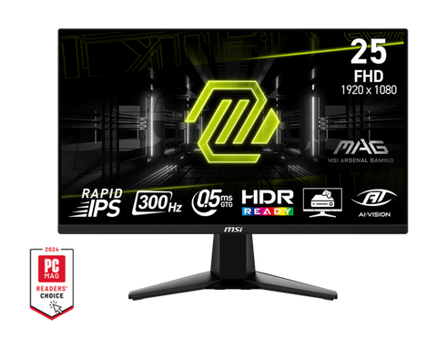 Màn Hình Máy Tính - MSI MAG 255XF 24.5 Inch / FHD / Rapid IPS / 300Hz / 0.5ms