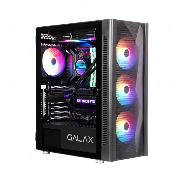 Case máy tính - Case Galax Revolution 06 | Đen, Trắng