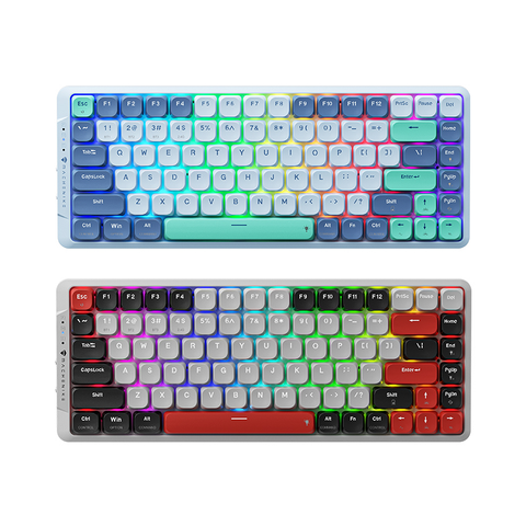 Bàn Phím Không Dây - Machenike Air50-B84W / Tri-Mode / RGB