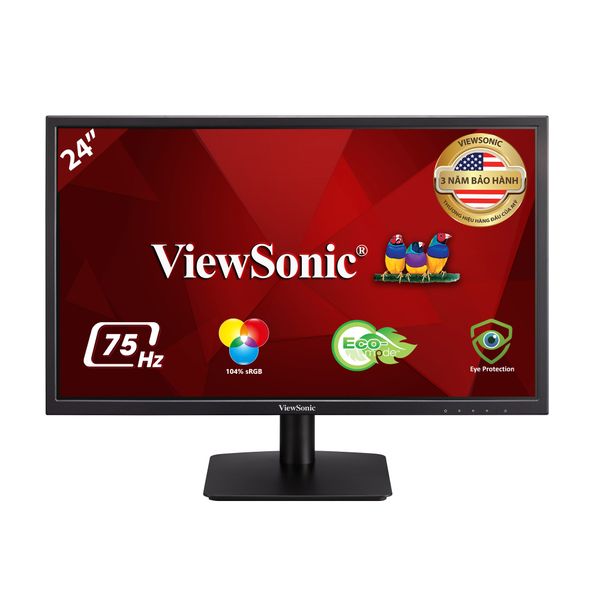 Màn Hình Máy Tính - ViewSonic VA2415-H | 24Inch | VA | FHD 1080p | 75Hz