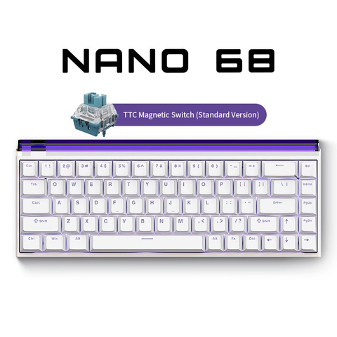 Bàn Phím Cơ Có Dây - Madlions Nano68 Pro / TTC Magnetic Switch / 8K Polling Rate