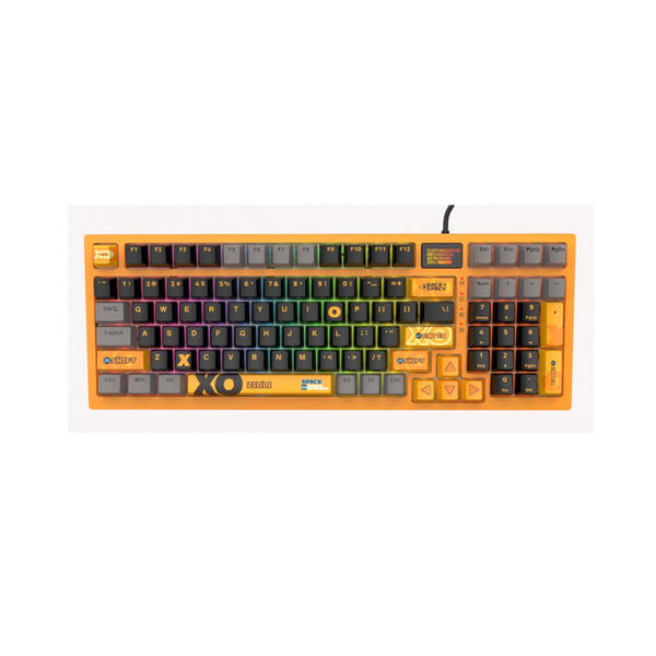 Bàn Phím Cơ Có Dây - Zidli K980 Gaming XO / Switch Quang / LED / Hotswap