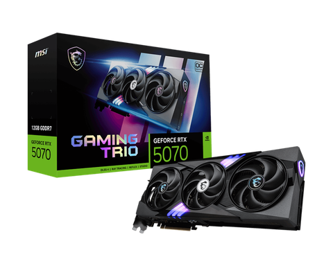 Card Màn Hình - MSI GeForce RTX™ 5070 12G GAMING TRIO OC