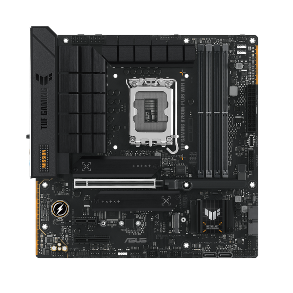 Mainboard - Asus TUF GAMING B760M-PLUS WIFI II (Intel B760, Socket LGA1700, mATX, DDR5)