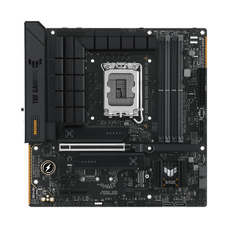 Mainboard - Asus TUF GAMING B760M-PLUS WIFI II (Intel B760, Socket LGA1700, mATX, DDR5)