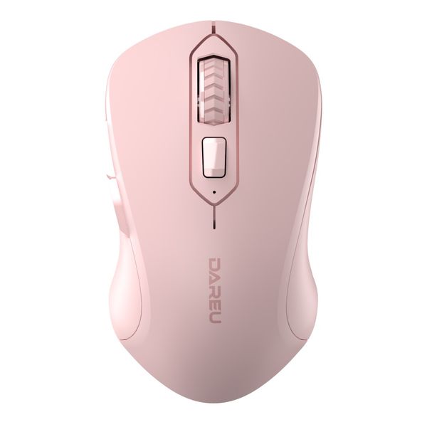 Chuột Không Dây Dareu LM115G Wireless - Pink | White