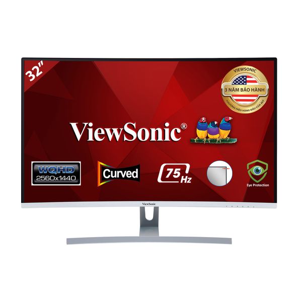 Màn Hình Viewsonic VX3217-2KC-mhd (32inch/VA/75Hz/2K)