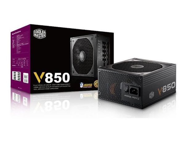 Nguồn máy tính Cooler Master V850 80 Plus Gold ( 850W Gold Modular)