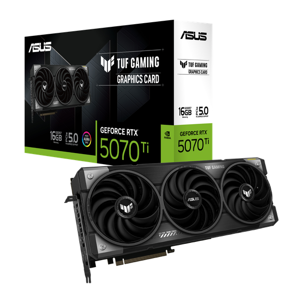 Card Màn Hình - ASUS TUF Gaming GeForce RTX™ 5070 Ti 16GB GDDR7