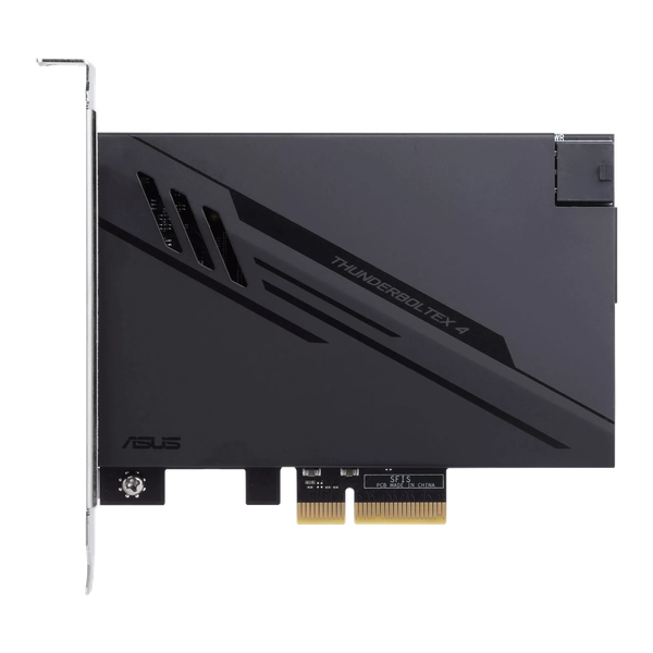 Thiết Bị Kết Nối Tín Hiệu - ASUS ThunderboltEX 4 Expansion card, Dual Thunderbolt™ 4 (USB‑C®) ports, DisplayPort™ 1.4, PCIe® 3.0 x4 interface