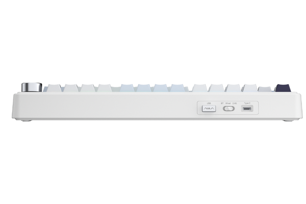 Bàn Phím Cơ Không Dây - AULA F75 Glacier Blue / 3 mode