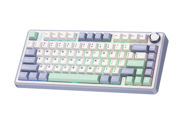 Bàn Phím Cơ Không Dây - AULA F75 Cedar Green / 3 mode