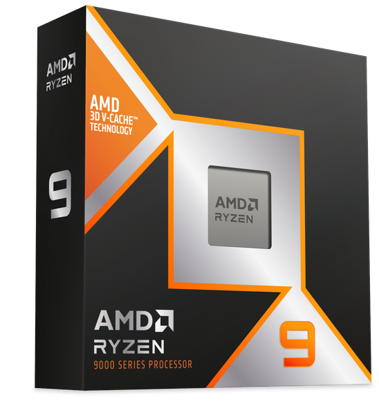 CPU AMD Ryzen 9 9900X3D (AMD AM5 / 12 Core / 24 Thread / Base 4.4Ghz / Turbo 5.5Ghz / Cache 140MB)