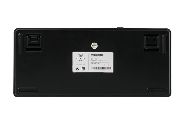 Bàn Phím Cơ Không Dây - AULA F75 Thunder Black / 3 mode