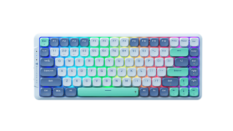 Bàn Phím Không Dây - Machenike Air50-B84W / Tri-Mode / RGB