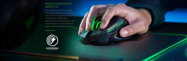 Chuột Chơi Game Không Dây - Razer Basilisk Ultimate Wireless - Bản Không Dock Sạc