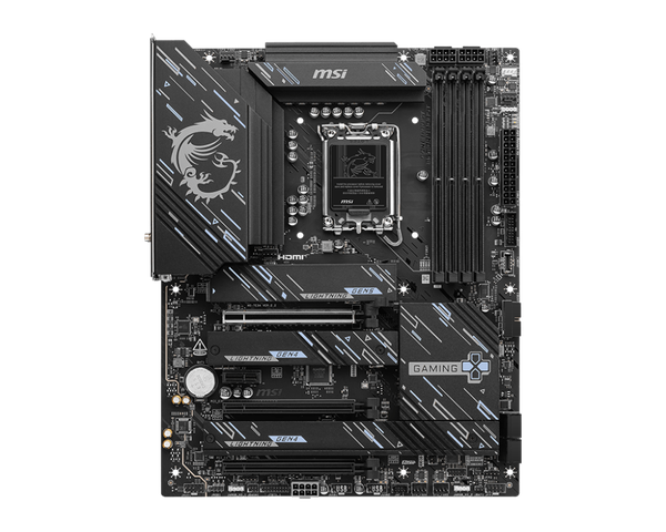 Mainboard - MSI Z890 GAMING PLUS WIFI (Intel Z890, Socket 1851, ATX, DDR5)