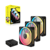 Bộ Ba Fan Máy Tính- Corsair iCUE LINK LX120-R RGB 120mm / Cánh Đảo