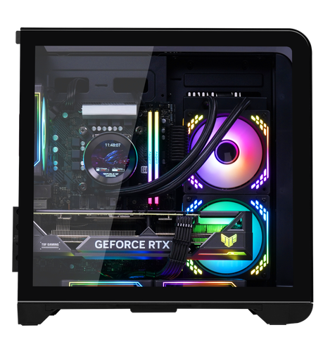 Case máy tính - MIK Barbatos M | Đen | Trắng