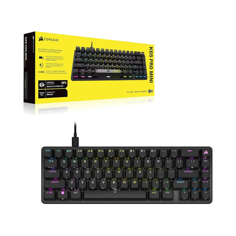 Bàn Phím Cơ Có Dây - Corsair K65 Pro Mini RGB OPX