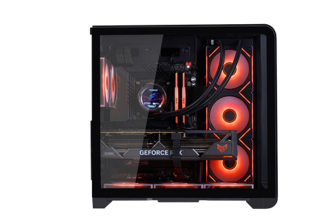 Case máy tính - MIK Barbatos | Đen | Trắng