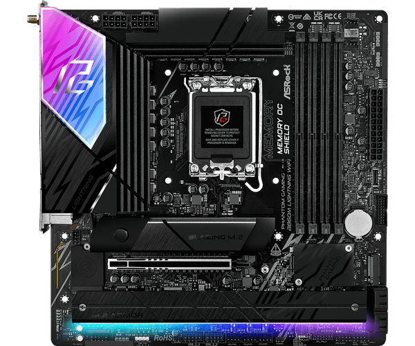 Mainboard - Asrock PHANTOM GAMING B860M Lightning WiFi