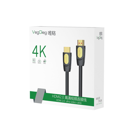 Dây Cáp Màn Hình - HDMI Veggieg | VH205 | 3M | 4K