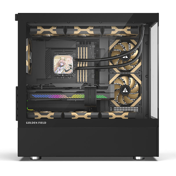 Case Máy Tính - Golden Field MTX360 Black / White