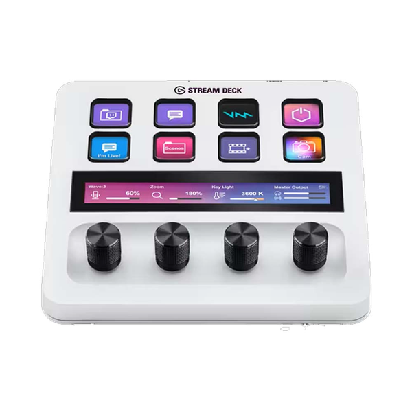 Công Cụ Hỗ Trợ Stream - Elgato StreamDeck+ Black / White