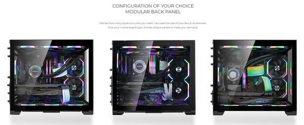 Case LIAN LI PC O11-Dynamic - Mini Snow White